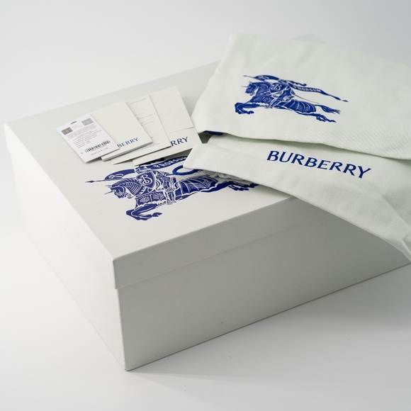 size 39.5 / 9.5us Burberry Creeper Lace Up Vine Green Boots - Picture 12 of 14